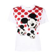 Disney Mickey Mouse Grafisk T-shirt til Kvinder