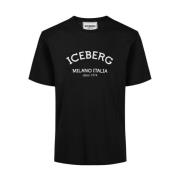 T-shirt med isbjerg logo