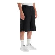 Cargo Bermuda Shorts i Linned