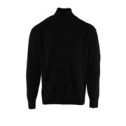 Sort Uldblanding Herre Sweater