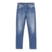 Slim Fit Carrot Jeans Denim