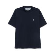 Navy Blue Crew Neck T-shirt