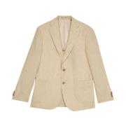 Beige Linned Blazer