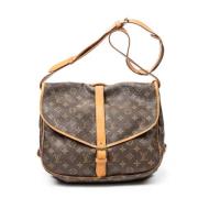 Pre-owned Canvas louis-vuitton-tasker