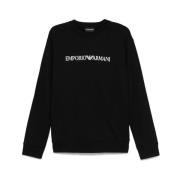 Logo Print Crew Neck Sweatshirt