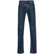 Blå Stretch Denim Jeans