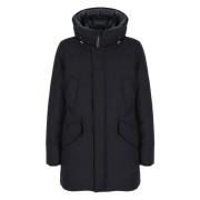 Mørkeblå Woolrich Parka til Mænd