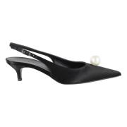 Perle Kitten Heels Slingback Sko