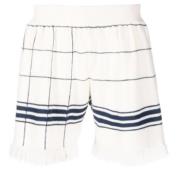 Gitter Frynsede Shorts