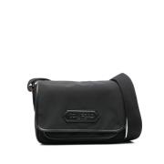 Sort Foldover Bum Bag