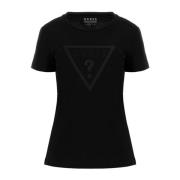 Ikonisk Syet Logo T-shirt - Sort