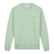 Spiral Face Crewneck Sweater Grøn