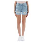 Mom Fit Denim Shorts