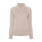 Beige Sweater AW24 Uld Cashmere