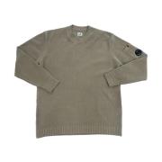 Ribbet Bomuld Crewneck Sweater