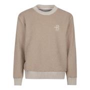 Teddy Sweater Rund Hals Hyggestil