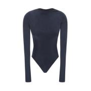 Elegant Sabrina Bodysuit med Åben Ryg