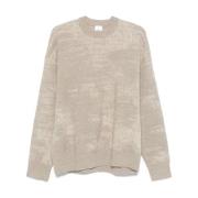 Lys Beige Rund Hals Sweater