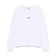 Hvid Crew Neck Sweater