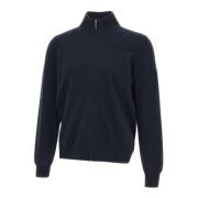 Midnight Blue Uld Cashmere Sweater