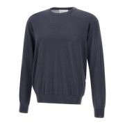 Blød Uld Cashmere Crew Neck Sweater