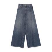 Indigo Blue Klassiske Fem Lomme Jeans