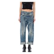 Kelly Blue Crossover Jeans