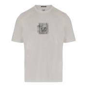 T-shirt med logo print