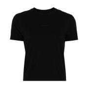 Hvid Gros Grain T-shirt med Logo