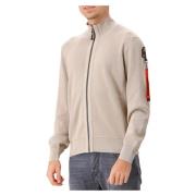 Beige Strikvest Dominic Sand