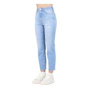 Lys Blå Slim Fit Denim Jeans