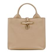 Root Gold-Tone Calfskin Tasker