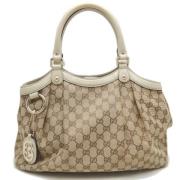 Pre-owned Canvas gucci-tasker