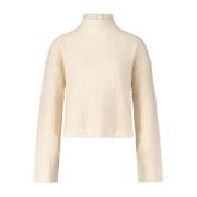 Chunky Strik Turtleneck Sweater