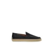 Suede sko type loafers