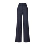 Flared Leg Everyday Trousers