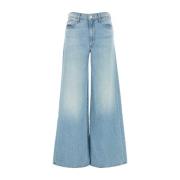 Wide-leg Undercover Denim Jeans