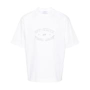 Jersey Crew Neck Logo Print T-shirt