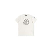 Sløret Logo Off-White T-shirt Bomuld Jersey