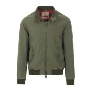 Klassisk Harrington-jakke i Army Green