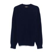 Brun Strik Pullover Sweater