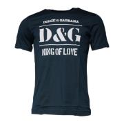 King Of Love Grafisk Print T-shirt