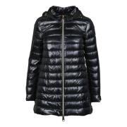 Letvægts Nylon Puffer Jakke