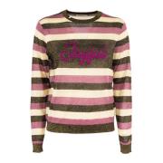 Stribet dame sweater