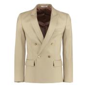 Bomuld Dobbeltknap Blazer