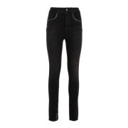 Højtaljede Skinny Jeans