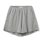 Elegant Grey Mel Shorts & Knickers