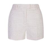 Pailletbomuldskort Bermuda Shorts