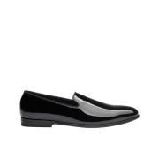 Herres loafer i laklæder | sort