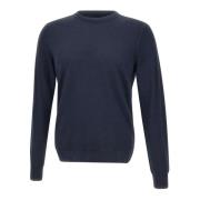 Nuvola Navy Blue Uld Sweater